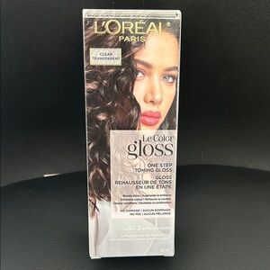 L'Oreal Paris Le Color Gloss One Step Toning Gloss Transparent